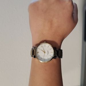 Kate Spade Two-Tone Gramercy Bracelet Watch